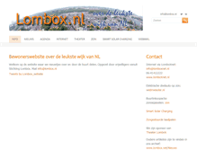 Tablet Screenshot of lombox.nl